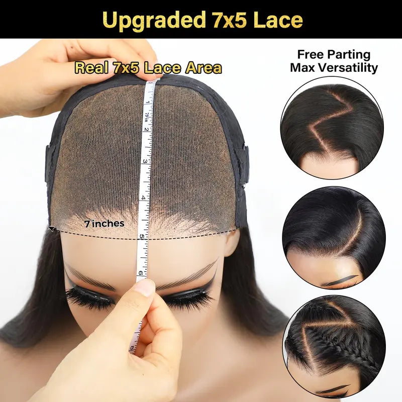Last Day 70% OFF🔥220% Density Full Burmese Curly 13x6 Lace Frontal Glueless Wigs