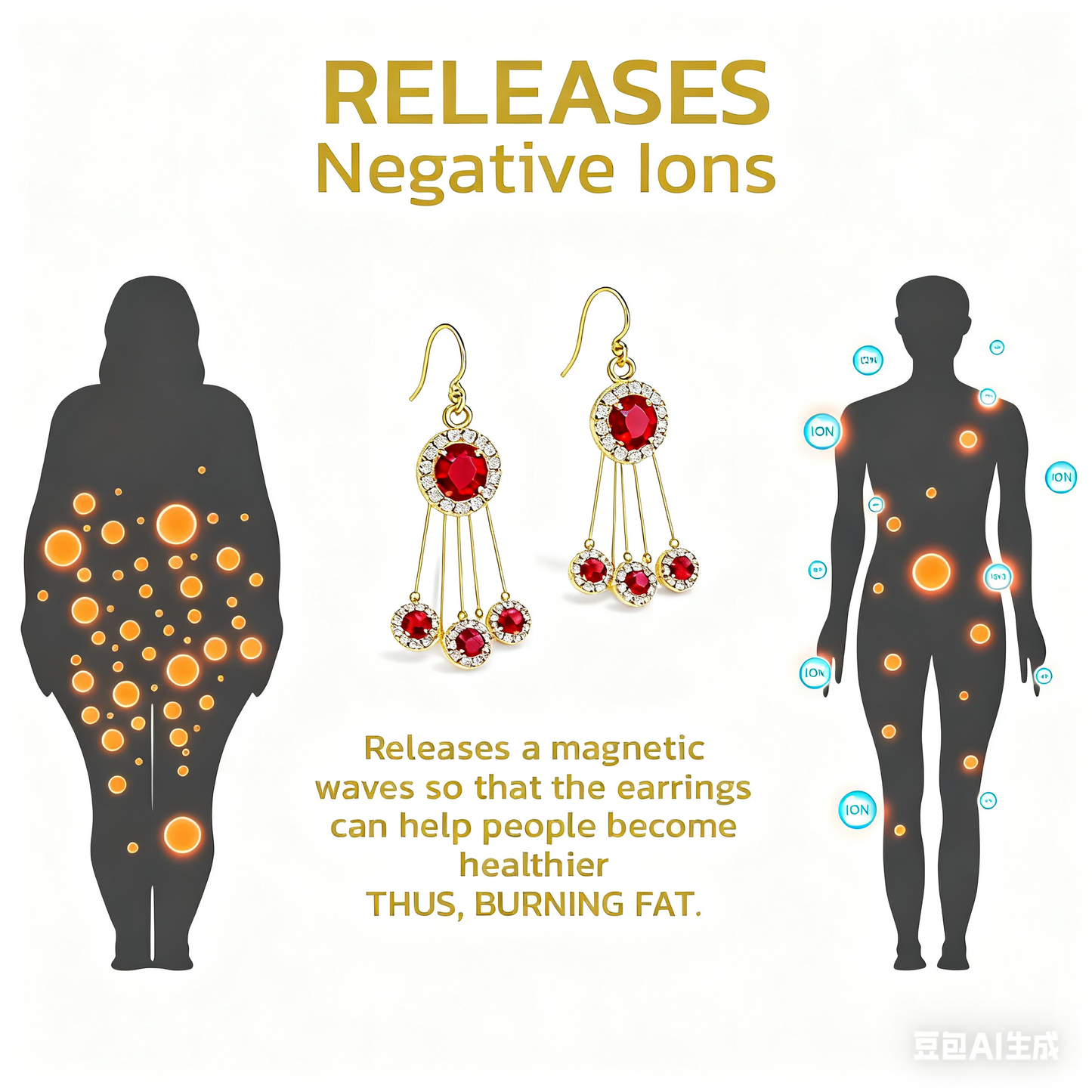 (🔥💕💕LAST DAY SALE-80% OFF)Histone Lymphvity MagneTherapy Germanium Earrings