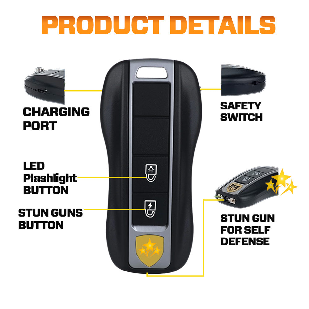 70% OFF 🛡️ 2025 Limited VORTAC V57 Stun Flashlight Car Key