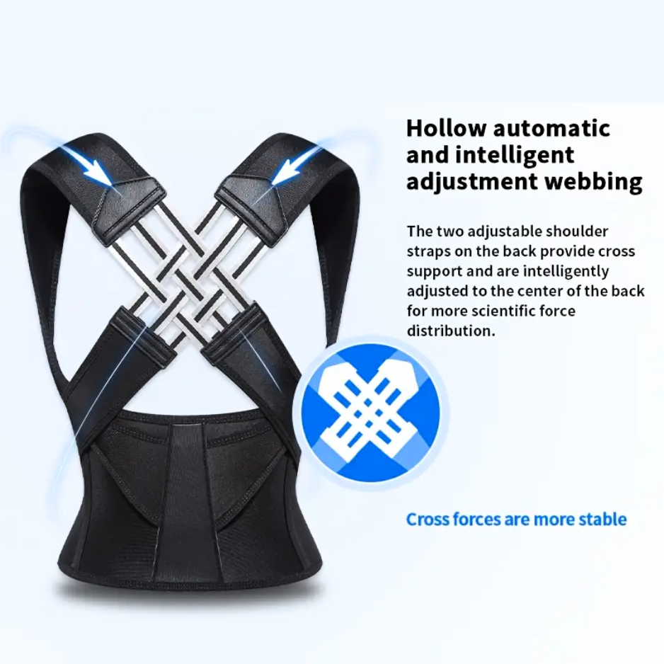 π¨ββοΈ Adjustable Back and Shoulder Posture Corrector (Unisex)