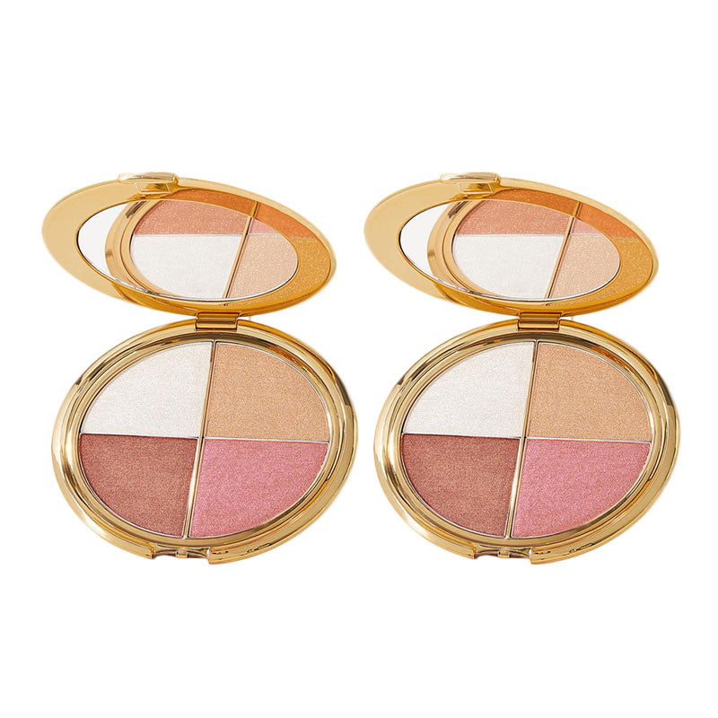 🍥Last 3 hours 60% off⏰eye & cheek palette - eyeshadow and highlighter makeup (with Detachable Brush)