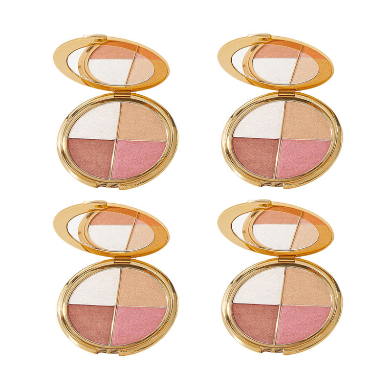 🍥Last 3 hours 60% off⏰eye & cheek palette - eyeshadow and highlighter makeup (with Detachable Brush)