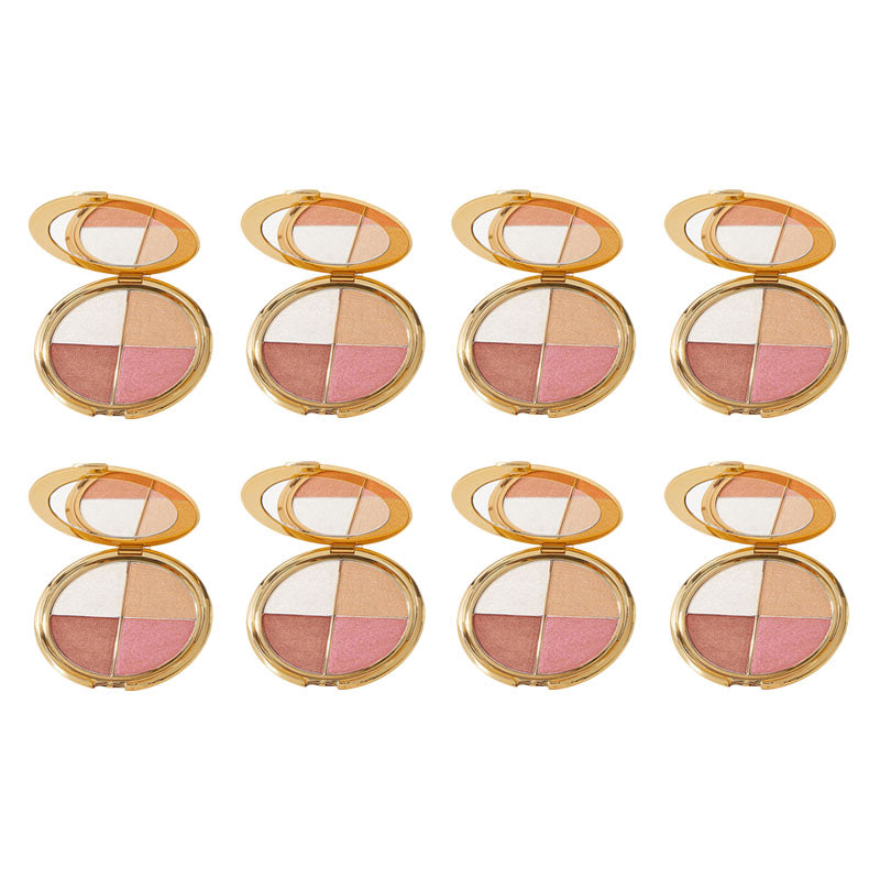 🍥Last 3 hours 60% off⏰eye & cheek palette - eyeshadow and highlighter makeup (with Detachable Brush)