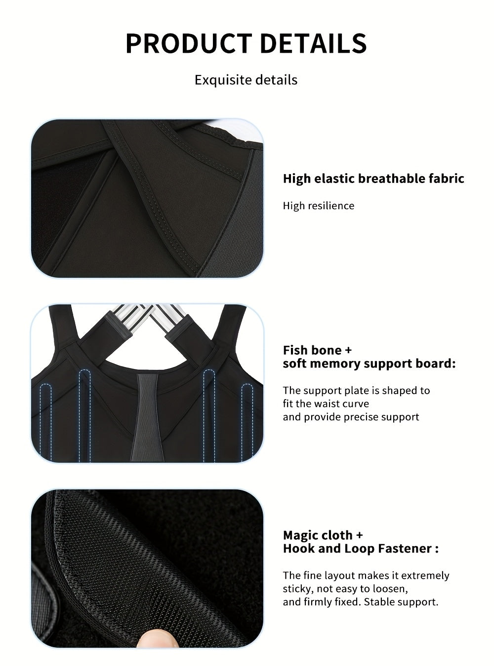 π¨ββοΈ Adjustable Back and Shoulder Posture Corrector (Unisex)