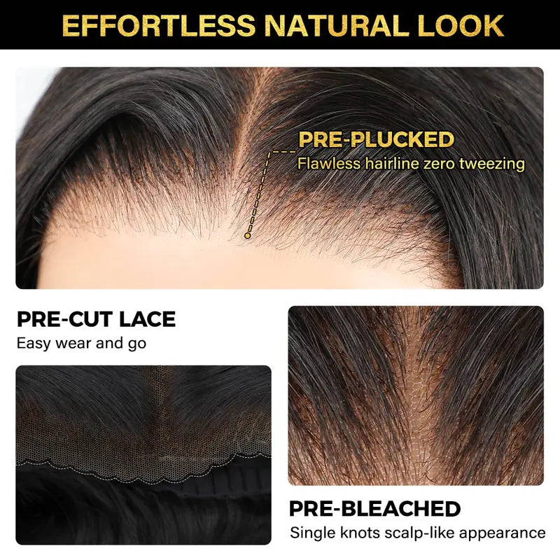 Last Day 70% OFF🔥220% Density Full Burmese Curly 13x6 Lace Frontal Glueless Wigs