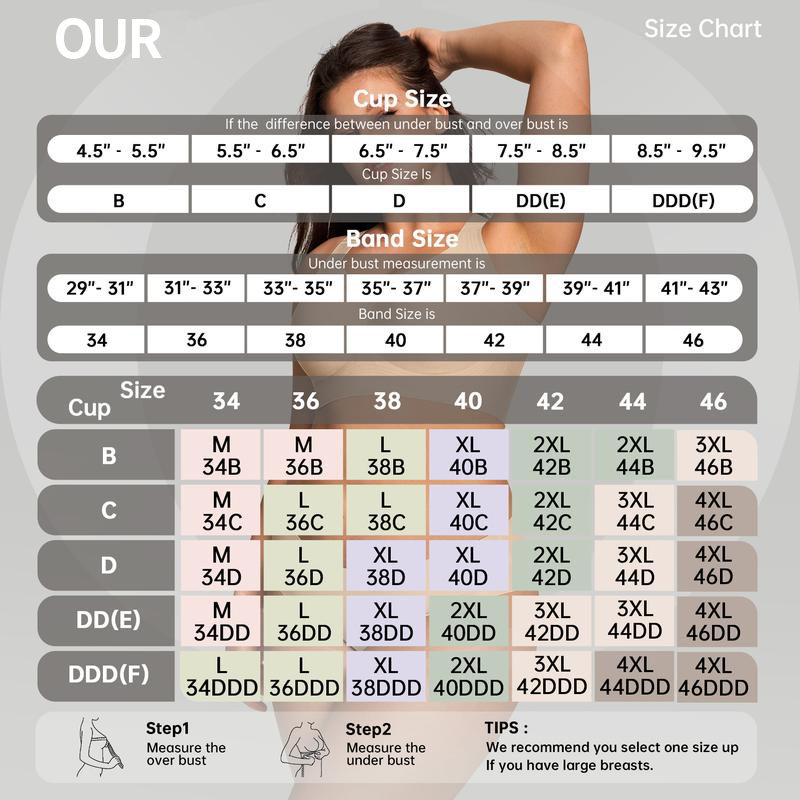 ✨Last Day 60% OFF＆Full coverage wireless bra