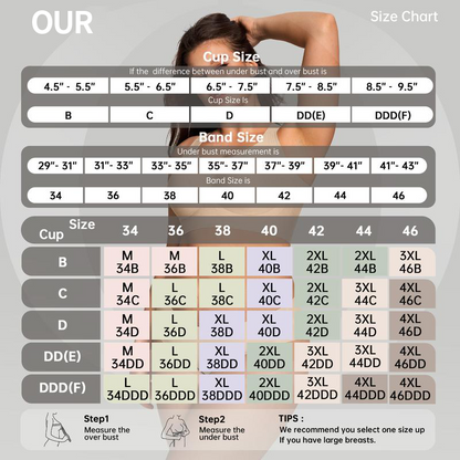 ✨Last Day 60% OFF＆Full coverage wireless bra