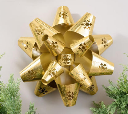 🔥Last Day 70%＆OFF Express Indoor/Outdoor 20" Illuminated Metal Bow