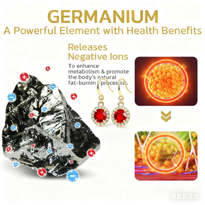 (🔥💕💕LAST DAY SALE-80% OFF)Histone Lymphvity MagneTherapy Germanium Earrings
