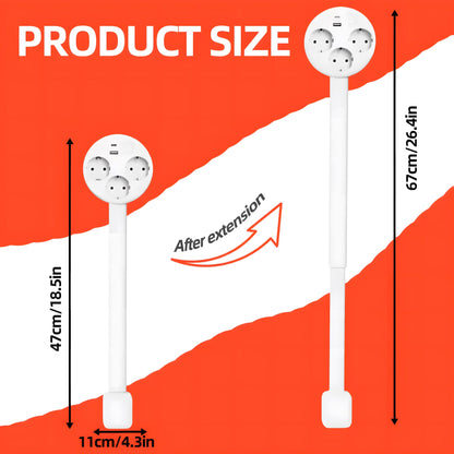 Final 3 hours-60%OFF🔥Uitschuifbaar Stopcontact