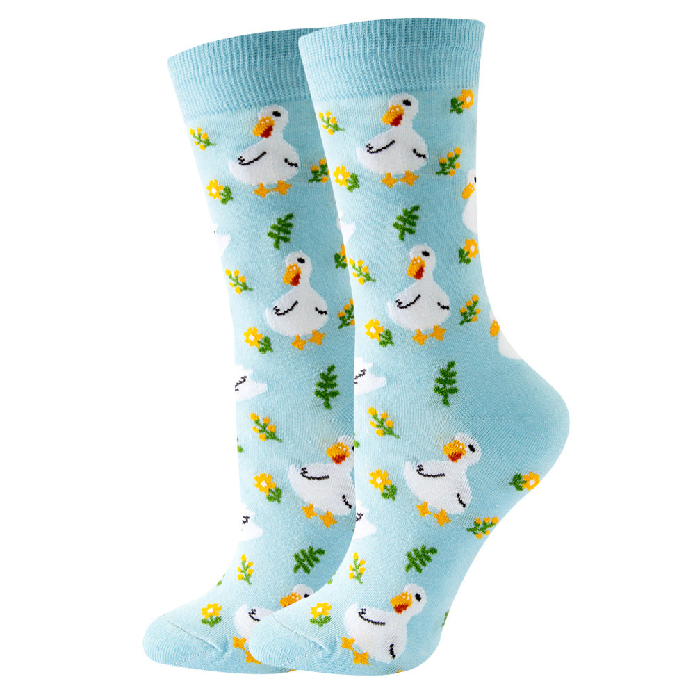 【2 Pairs】🍭 Sock Carnival · Little Duck