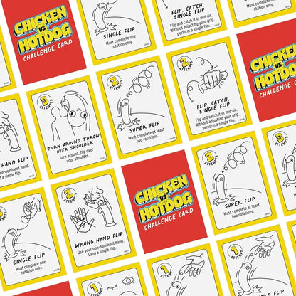 🔥Black Friday warm-up: 60% OFF🔥Chicken vs Hotdog Party Game – Flip, Stick & Laugh!