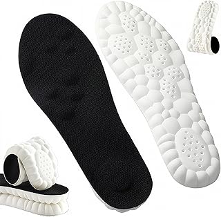 4D Memory Foam Support for Pain-Free Walking