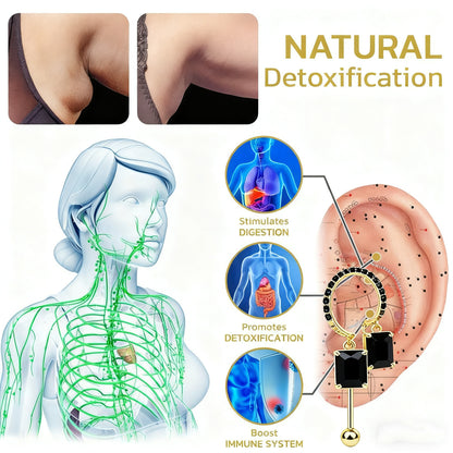 (🔥LAST DAY SALE-80% OFF)Histone Lymphvity MagneTherapy Germanium Earrings