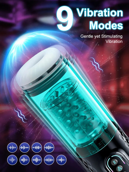 【Discreet Delivery】-Smart Suction & Stroke Device – Fully Automated for Effortless Enjoyment