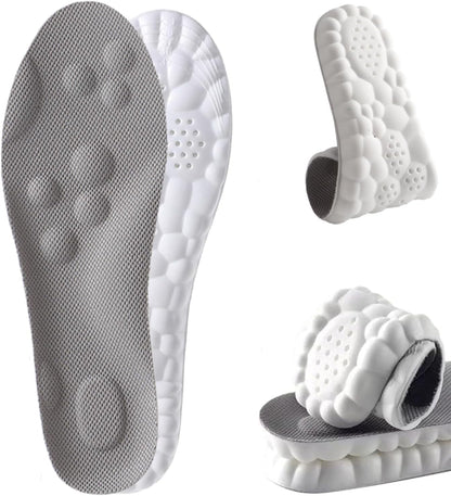 4D Memory Foam Support for Pain-Free Walking