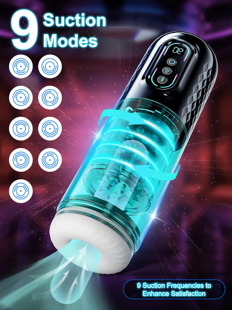 【Discreet Delivery】-Smart Suction & Stroke Device – Fully Automated for Effortless Enjoyment