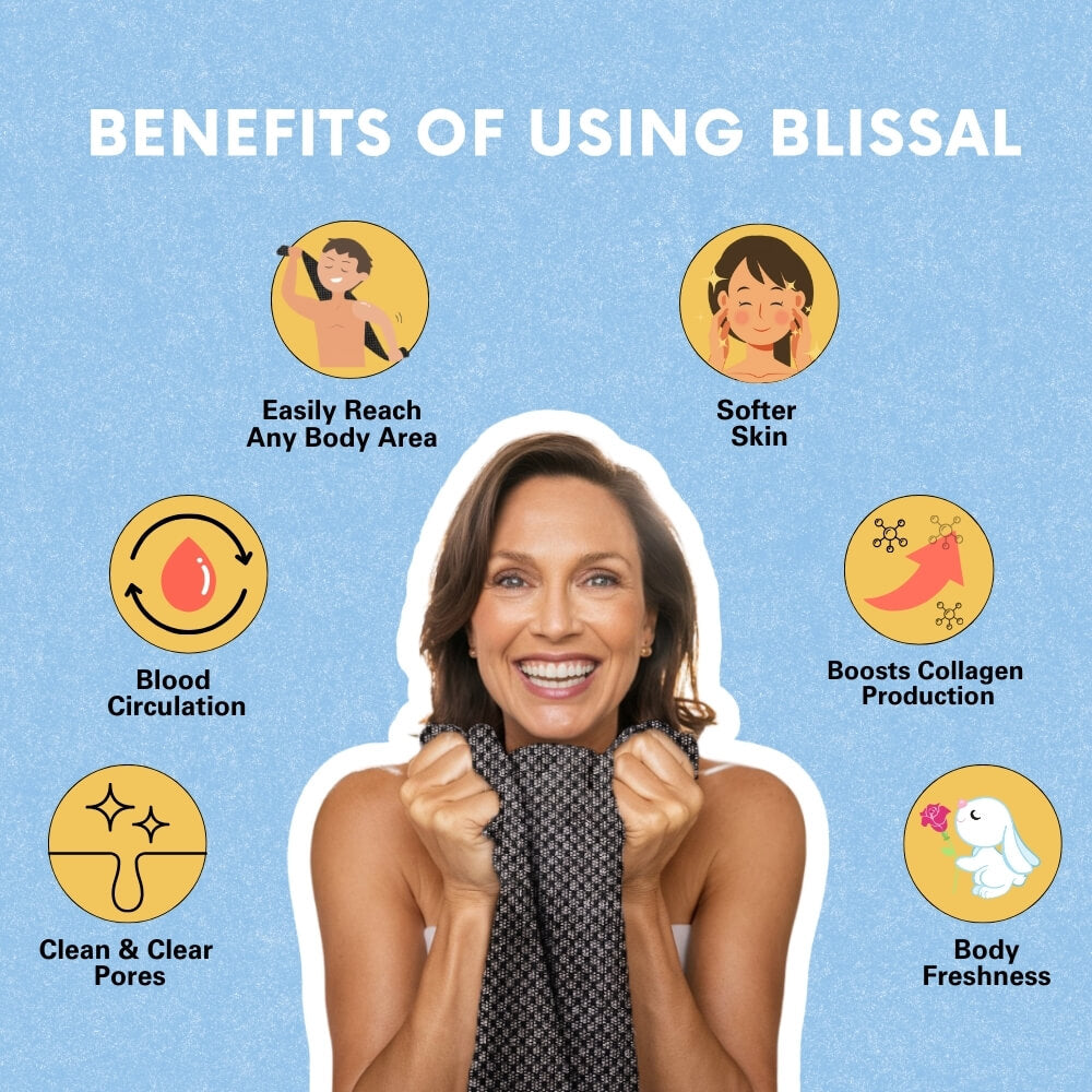 Exfoliating Antibacterial Shower Towel