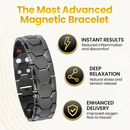 Czticle® TherapyMax Elite Magnetic Wellness Bracelet⭐