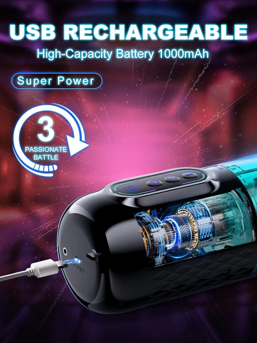 【Discreet Delivery】-Smart Suction & Stroke Device – Fully Automated for Effortless Enjoyment