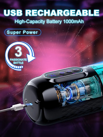 【Discreet Delivery】-Smart Suction & Stroke Device – Fully Automated for Effortless Enjoyment