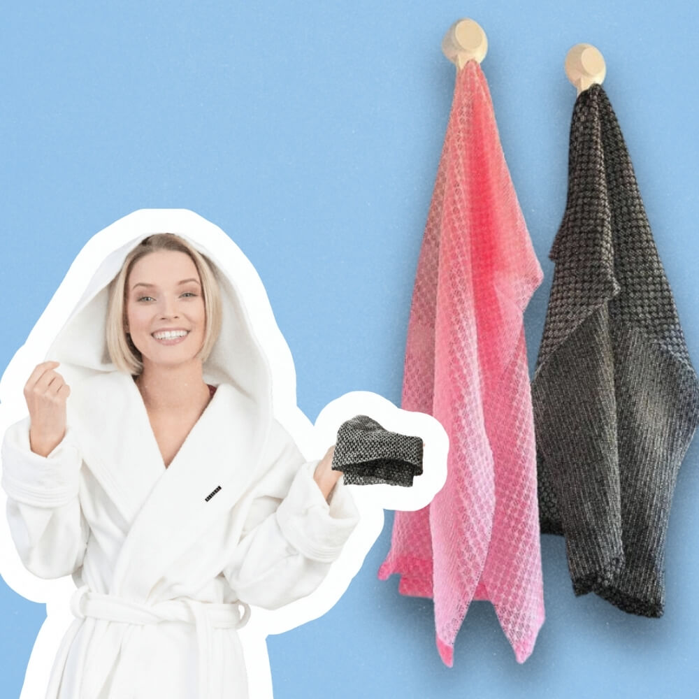Exfoliating Antibacterial Shower Towel
