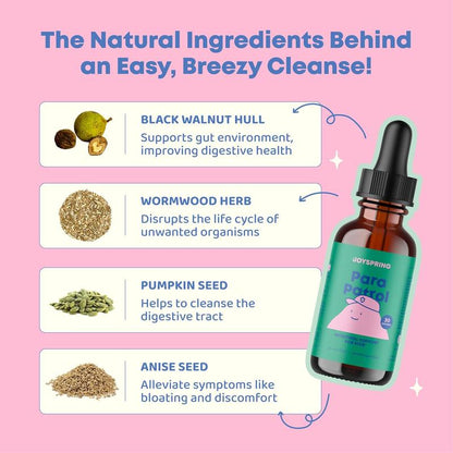 JoLSpring Natural Liquid Cleanse – Digestive Support for a Healthy Gut Wellness Balance Supplement