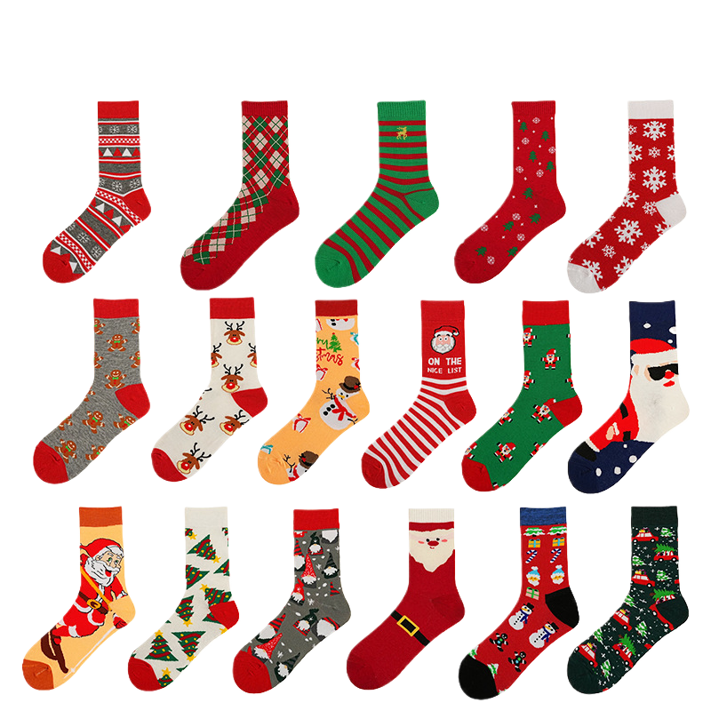 🔥Final 3 hours-70%OFF &🎄 Christmas Socks Advent Calendar