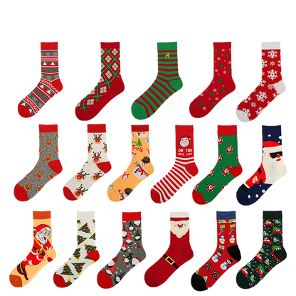 🔥Final 3 hours-70%OFF &🎄 Christmas Socks Advent Calendar