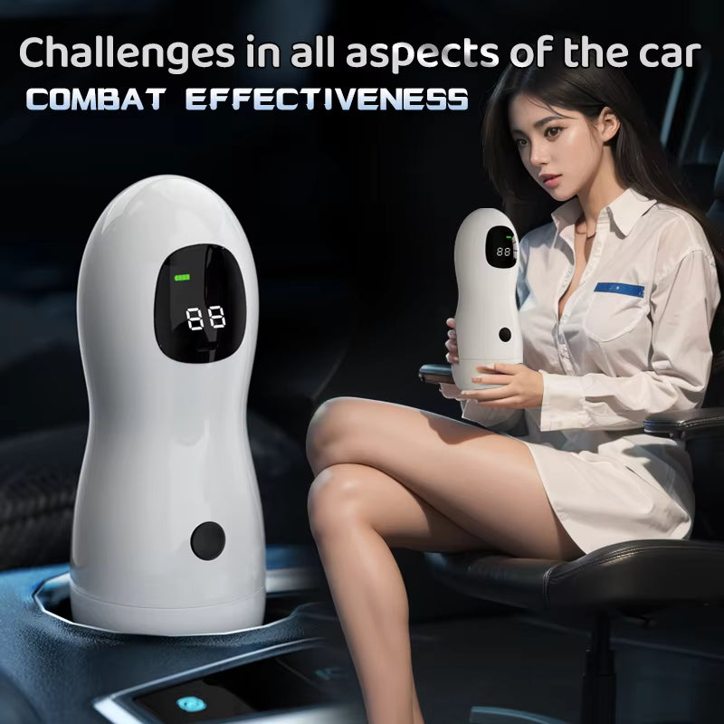 Smart Vibrating & Voice Interactive Male Masturbator - Realistic Feel, Adult Toy for Men