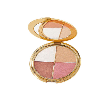 🍥Last 3 hours 60% off⏰eye & cheek palette - eyeshadow and highlighter makeup (with Detachable Brush)