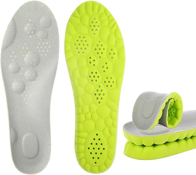 4D Memory Foam Support for Pain-Free Walking