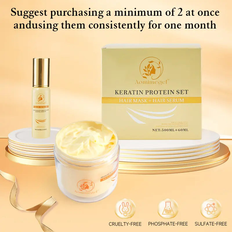 🔥Final 3 hours-60%OFF &🌸 Collagen Repair Hair Care Set