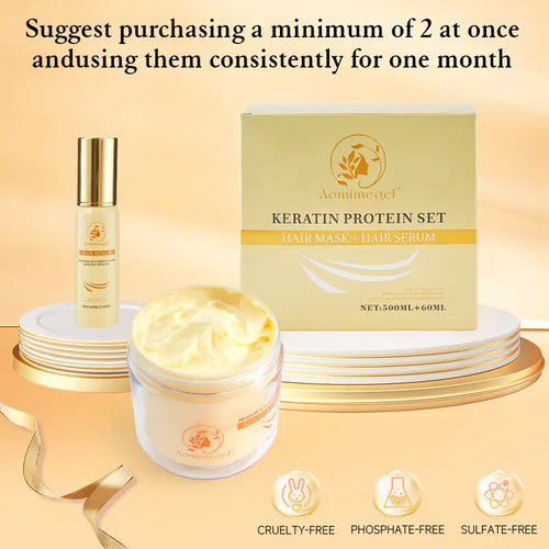 🔥Final 3 hours-60%OFF &🌸 Collagen Repair Hair Care Set