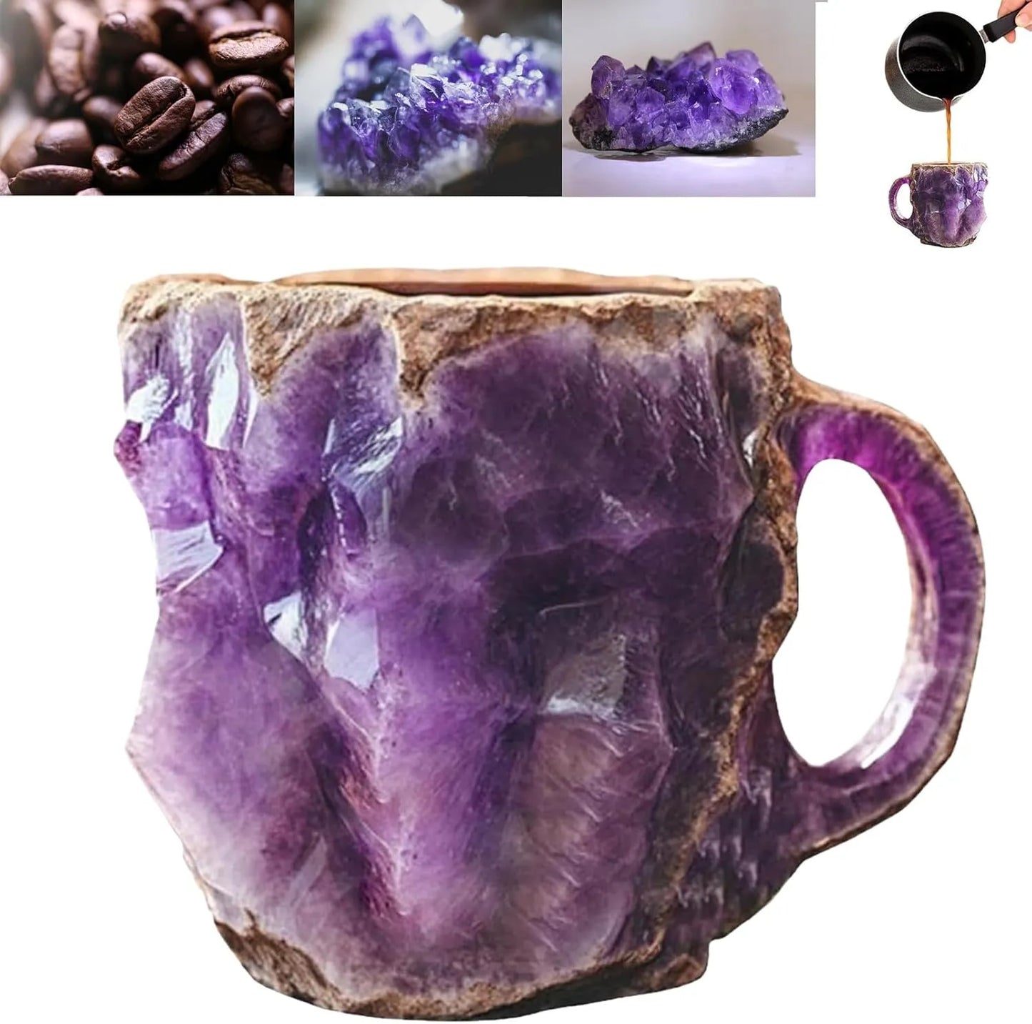🔥Cyber Monday 90% OFF🔥 🥃2025 New Mineral Crystal Coffee Mugs