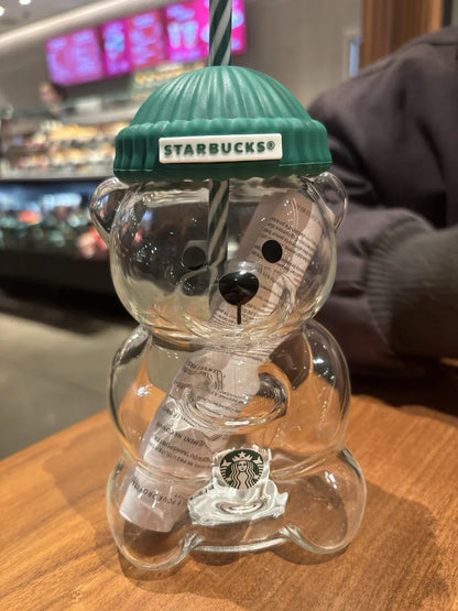 ☕BLACK FRIDAY SALE - 50% OFF🐻Bearista Glass Coffee Cup🌿